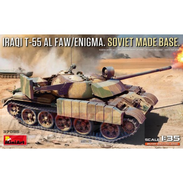 MiniArt 1:35 IRAQI T-55 AL FAW/ENIGMA. SOVIET MADE BASE makett