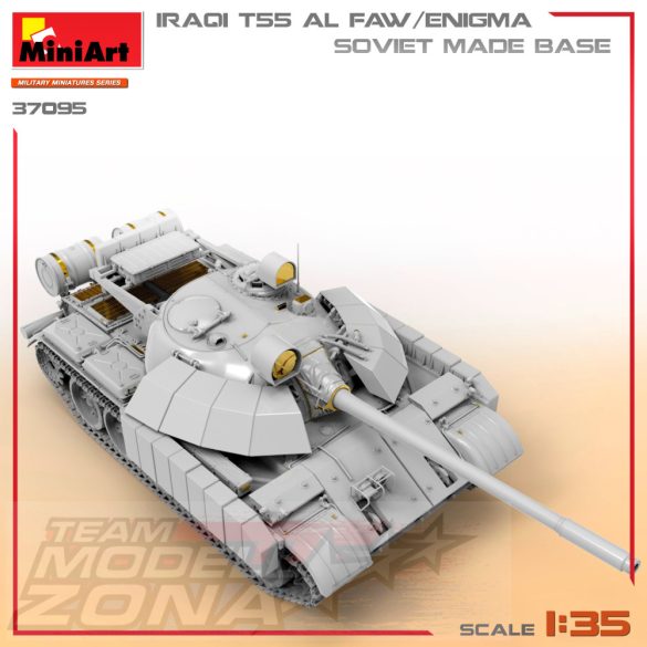 MiniArt 1:35 IRAQI T-55 AL FAW/ENIGMA. SOVIET MADE BASE makett