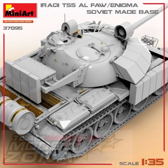 MiniArt 1:35 IRAQI T-55 AL FAW/ENIGMA. SOVIET MADE BASE makett