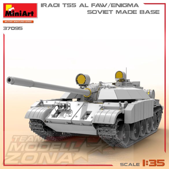 MiniArt 1:35 IRAQI T-55 AL FAW/ENIGMA. SOVIET MADE BASE makett