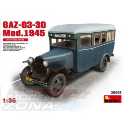 MiniArt - 1:35 - GAZ-03-30 busz 1945-ös modell - makett