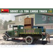 MiniArt - 1:35 - szovj. 1,5 ton tehergégkocsi AA - makett