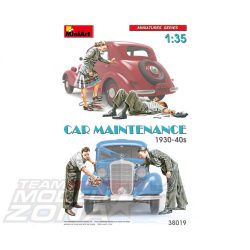 MiniArt 1:35 Fig. Car Maintenance 1930-40 makett