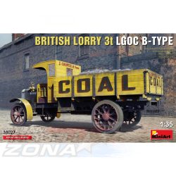 Mini Art 1:35 British Lorry LGOC 3t B-Type makett
