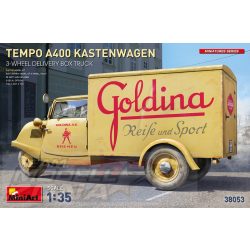   MiniArt 1:35  TEMPO A400 KASTENWAGEN 3-WHEEL DELIVERY BOX TRUCK makett