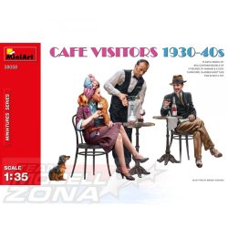 MiniArt 1:35 Fig. Café Visitors 1930-40 (3) makett