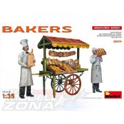 MiniArt 1:35 Fig. Bakers with cart (2) makett