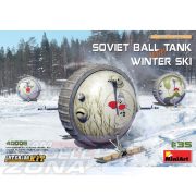   MiniArt - 1:35 - szovjet golyós páncélos sítalpas téli  változat  - makett