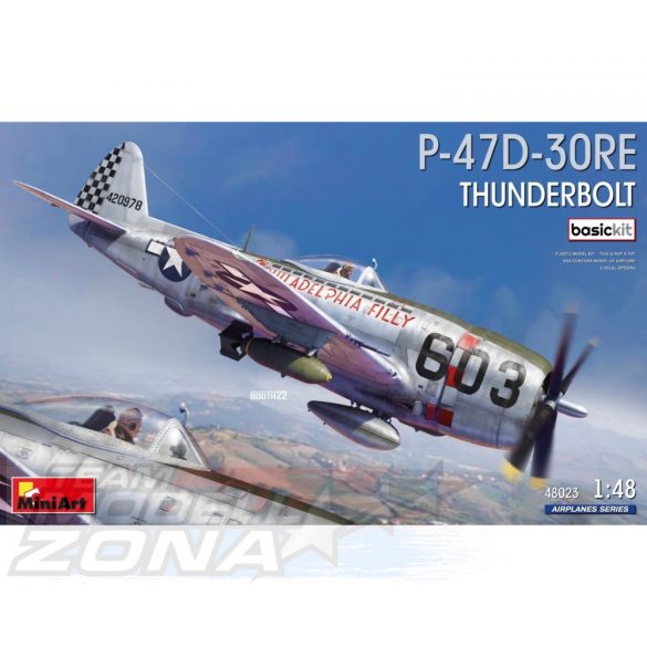 MiniArt 1:48 P-47D-30RE Thunderbolt Basic Kit