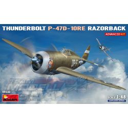 MiniArt 1:48 Thunderbolt P-47D-10RE  Razorback makett