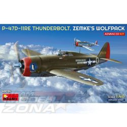 MiniArt 1:48 P-47D-11RE Thunderb. Zemke's Wolfp. makett