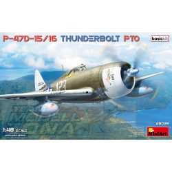  MiniArt 1:35 P-47D-15/16 THUNDERBOLT. PTO RAZORBACKS. BASIC KIT makett