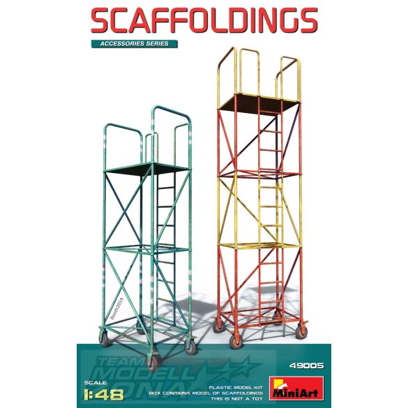 MiniArt 1:35  Scaffoldings makett