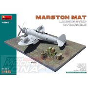 MiniArt 1:48 MARSTON MAT LANDING STRIP w/BARRELS makett