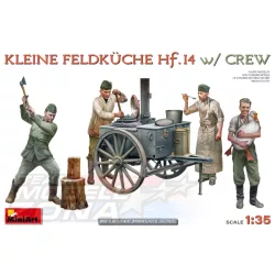 MiniArt1:35 Kleine Feldküche Hf.14 mit  Crewmakett
