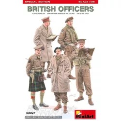 MiniArt 1:35 BRITISH OFFICERS. SPECIAL EDITION Makett