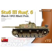 MiniArt - 1:72 StuG III Ausf. G Prod. March 1943 makett
