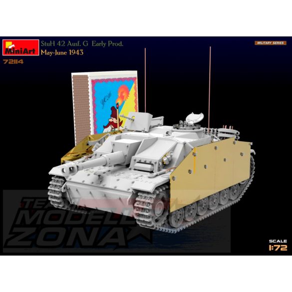 MiniArt 1:72 STUH 42 AUSF. G EARLY PROD makett