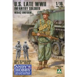   U.S. Late WWII Infantry Soldier (full body) M1943 Uniform makett