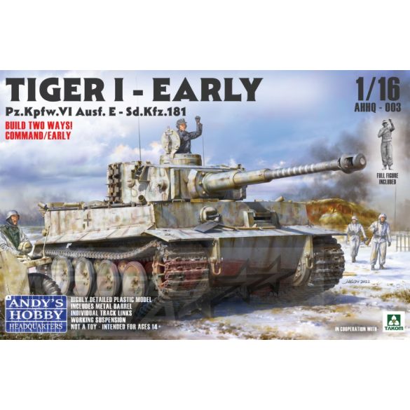 Andy's Hobby Headquarters Tiger I - Early Command or Early makett