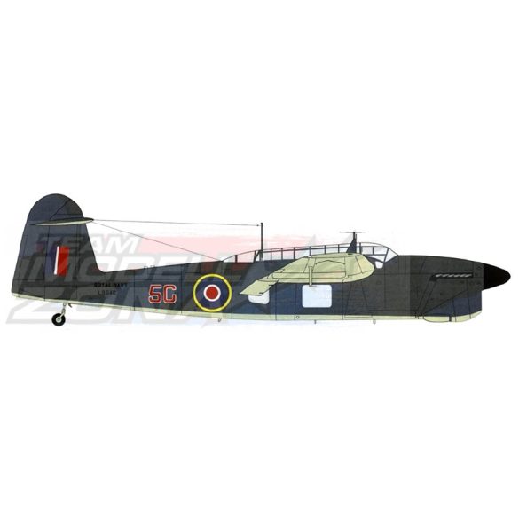 ARK Models Fairey "Barracuda" Mk.II British carrier-borne torpedo bomber makett