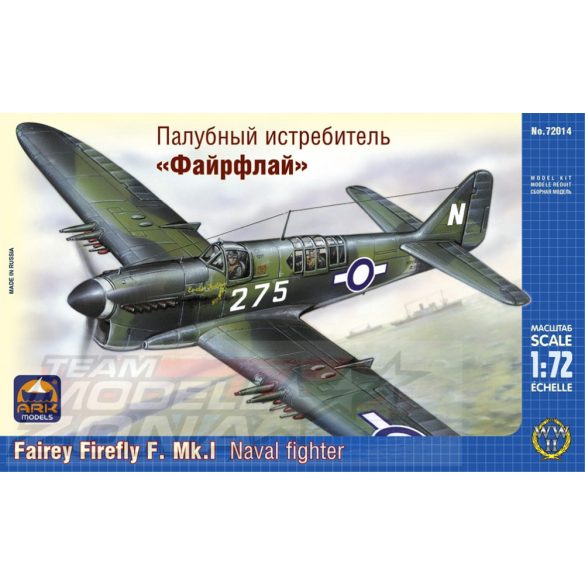 ARK Models - Fairey Firefly F. Mk.I British naval fighter makett