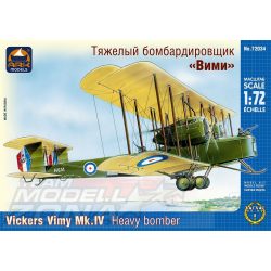   ARK Models - Vickers "Vimy" IV British heavy bomber makett