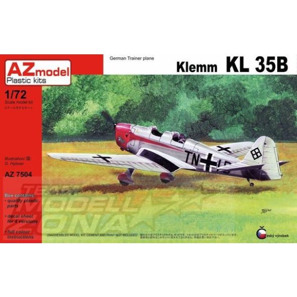 AZ model 1: Klemm KL 35B makett