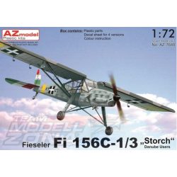  AZ model 1:72Fieseler Fi 156C-1/3 “Storch” Danube Users makett