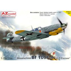   AZ modell 1:72 Messerschmitt Bf 109F-4 "JG.5 Eismeer" makett