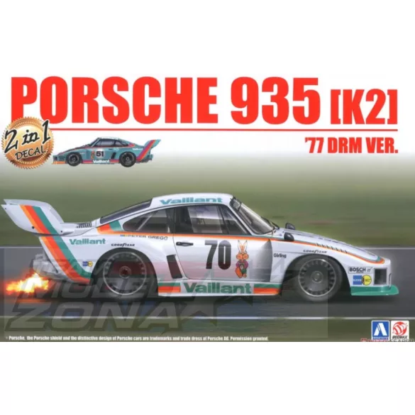 BEEMAX 1:24 Porsche 935 '77 DRM Ver. makett