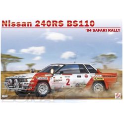BEEMAX 1:24  Nissan 240RS BS110 - 1984 SAFARI RALLY makett