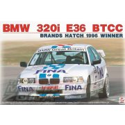   BEEMAX 1:24 NUNU-BEEMAX BMW 320i BTCC Brands Hatch 1996 Winner makett