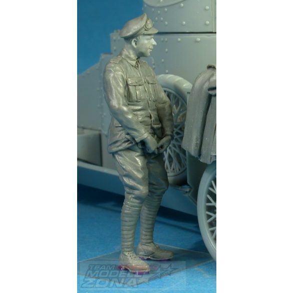 CSM - 1:35 RNAS Armoured Car Division Petty Officer Relief - makett figura