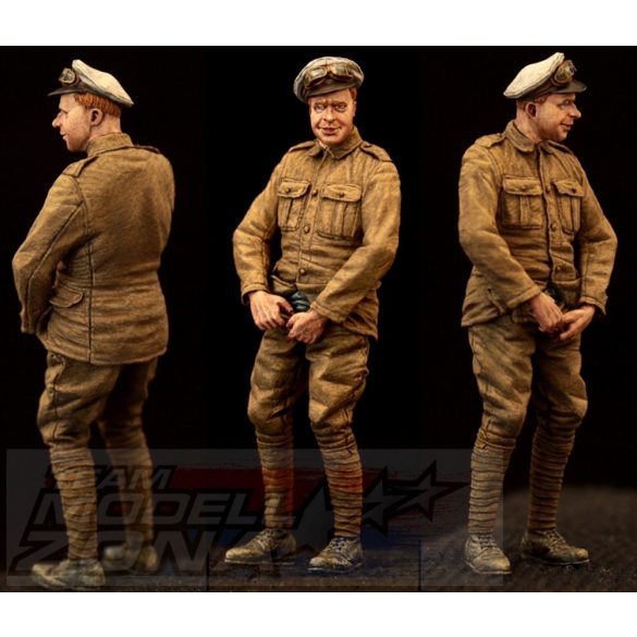 CSM - 1:35 RNAS Armoured Car Division Petty Officer Relief - makett figura