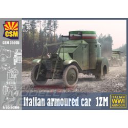 CSM - 1:35 Italian Armoured Car 1ZM - makett