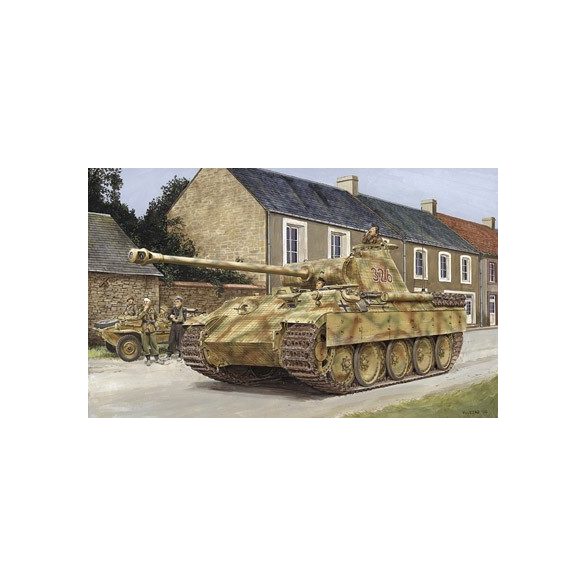 Dragon SD.KFZ. 171 Panther Late Type - makett