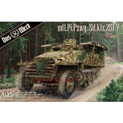 DAS WERK  1:35 Mtl. Pi. Pzwg. Sd.Kfz. 251/7 Ausf. D makett