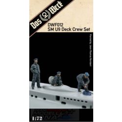 DAS WERK - SM U9 Deck Crew Set figura makett