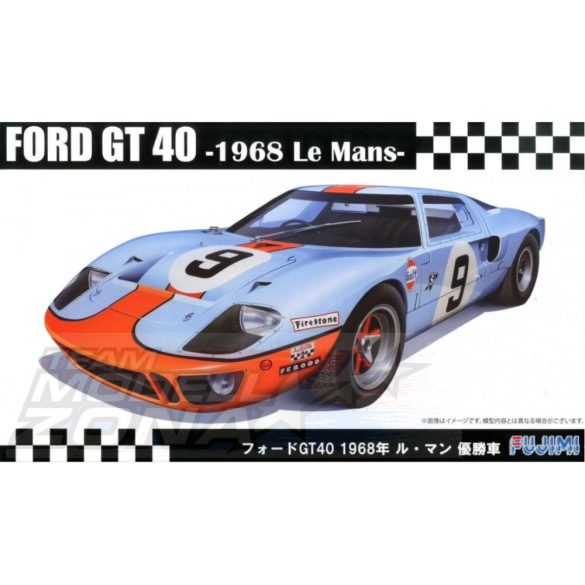 Fujimi 1:24  FORD  Gt 40 Le Mans -1968 makett