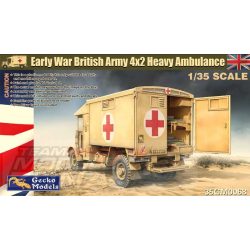   Gecko Models 1:35  Early War Austin K2Y Heavy Ambulance makett