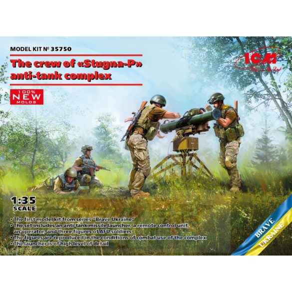 The Crew of Stugna-P Anti-Tank Complex (100% New Molds)
