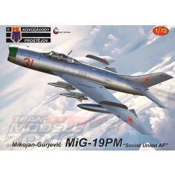 KPM 1:72 MiG-19PM “Soviet Union AF” makett 