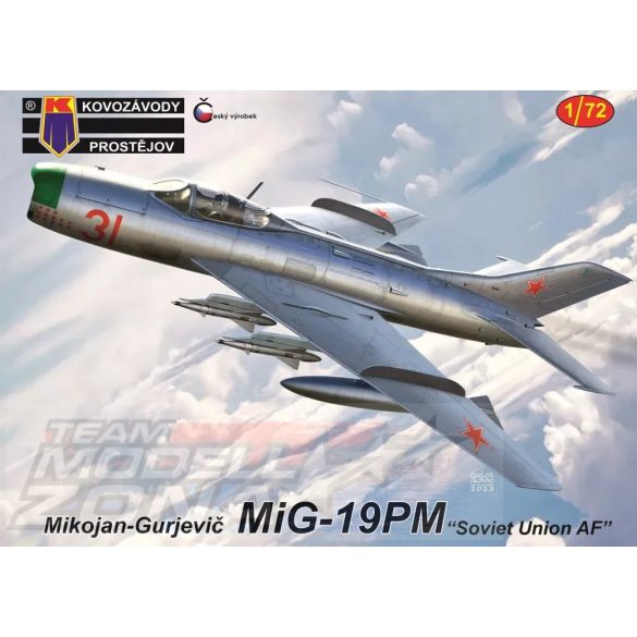 KPM 1:72 MiG-19PM “Soviet Union AF” makett 