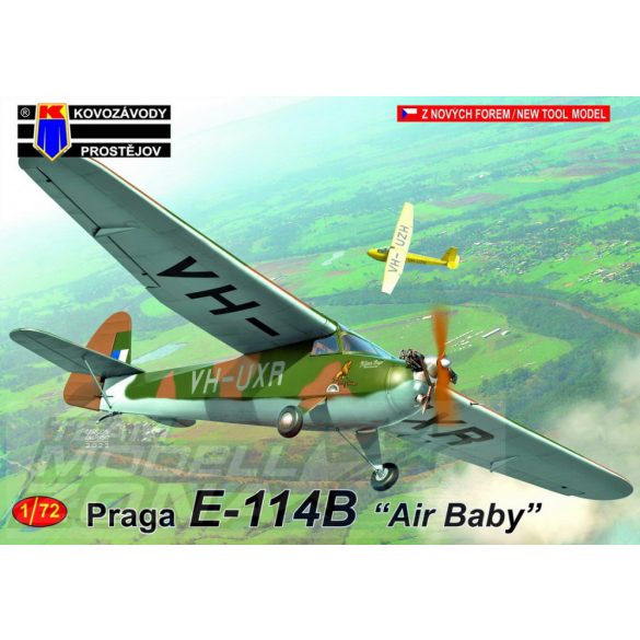 KPM 1:72 Praga E-114B 'Air Baby' makett
