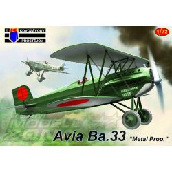 KPM 1:72 Avia Ba.33 'Metal Prop' makett