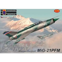 KPM 1:72 Mikoyan MiG-21 PFM makett