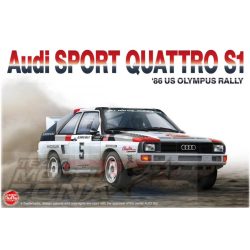 NUNU 1:24 Audi quattro S1 1986 Olympus Rally makett