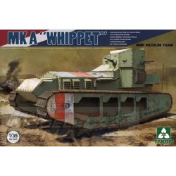 Takom 1:35 WWI Medium Tank Mk.A Whippet makett