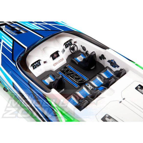 TRAXXAS DCB M41 GREEN/BLUE 40-ZOLL CATAMARAN BRUSHLESS modell